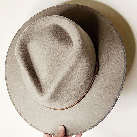 Will + Bear Calloway Felt Fedora Hat in Fawn Medium - Picture 6 of 9